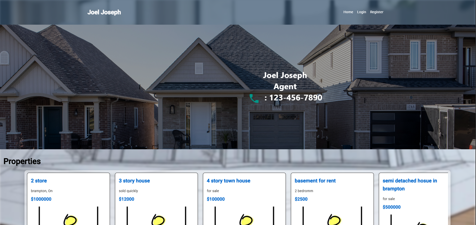 Real Estate App Preview